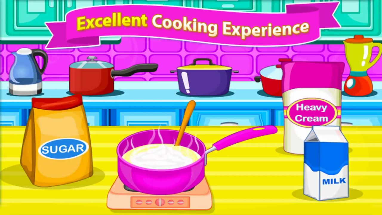 Ice Cream Maker - cooking game & snacks cookie coffee chocolate  inside::Appstore for Android
