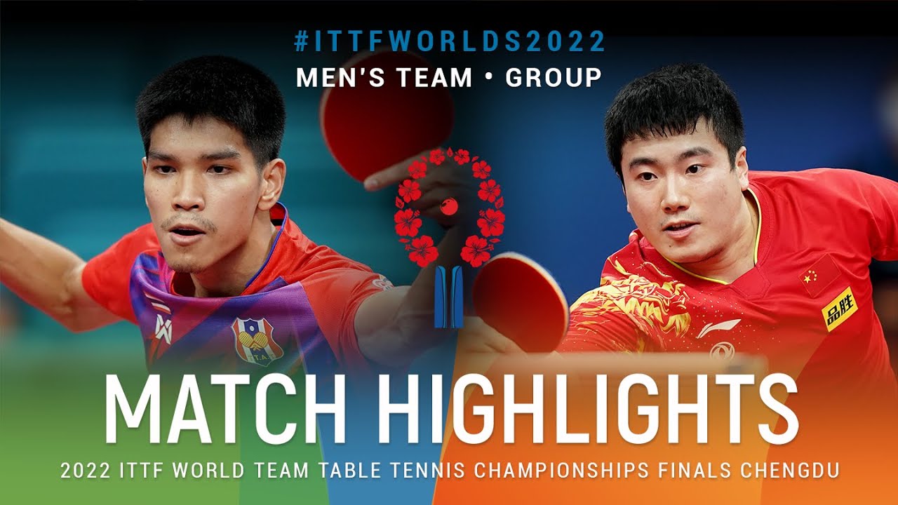 Highlights | Pattaratorn Passara (THA) vs Liang Jingkun (CHN) | MT Grps | #ITTFWorlds2022