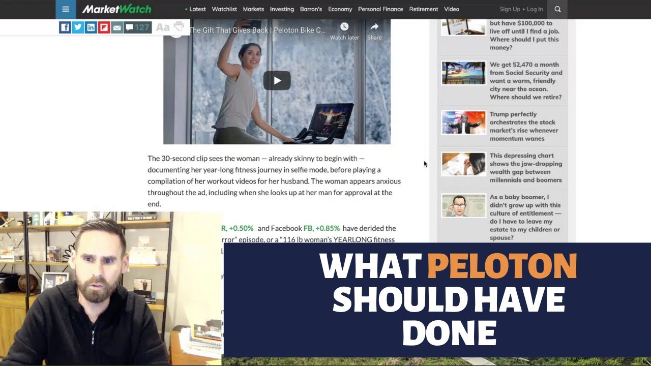 Peloton Share Price Rebounds After Parody Ad: 'And Just Like That ...