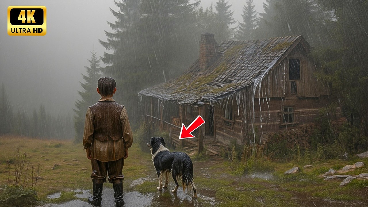 Thrown Out By Stepmother — A Poor Boy And His Dog Discover A Forgotten Cabin That Changes Everything
