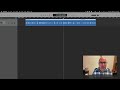 Audio Essay Recording and Editing Demo in GarageBand