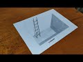 Cara membuat gambar 3D di kertas dengan pensil | Belajar menggambar
