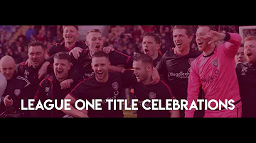 The final whistle blows at Glebe Park and Arbroath FC are League One 2018/2019 Champions