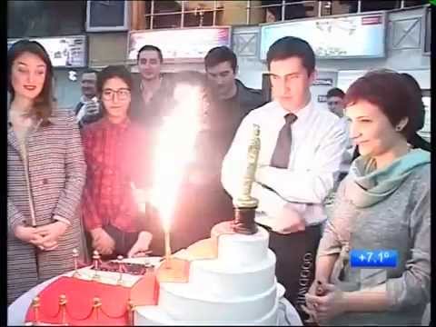 ოსკარის ტორტის დაჭრა