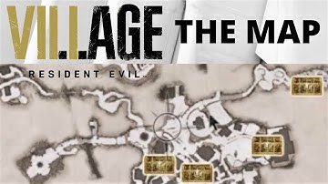 HOW BIG IS THE MAP in Resident Evil Village? Run Across the Map