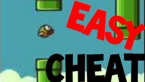 How to get to 100 in flappy bird, under 10 seconds! Easy Cheat, no hack!