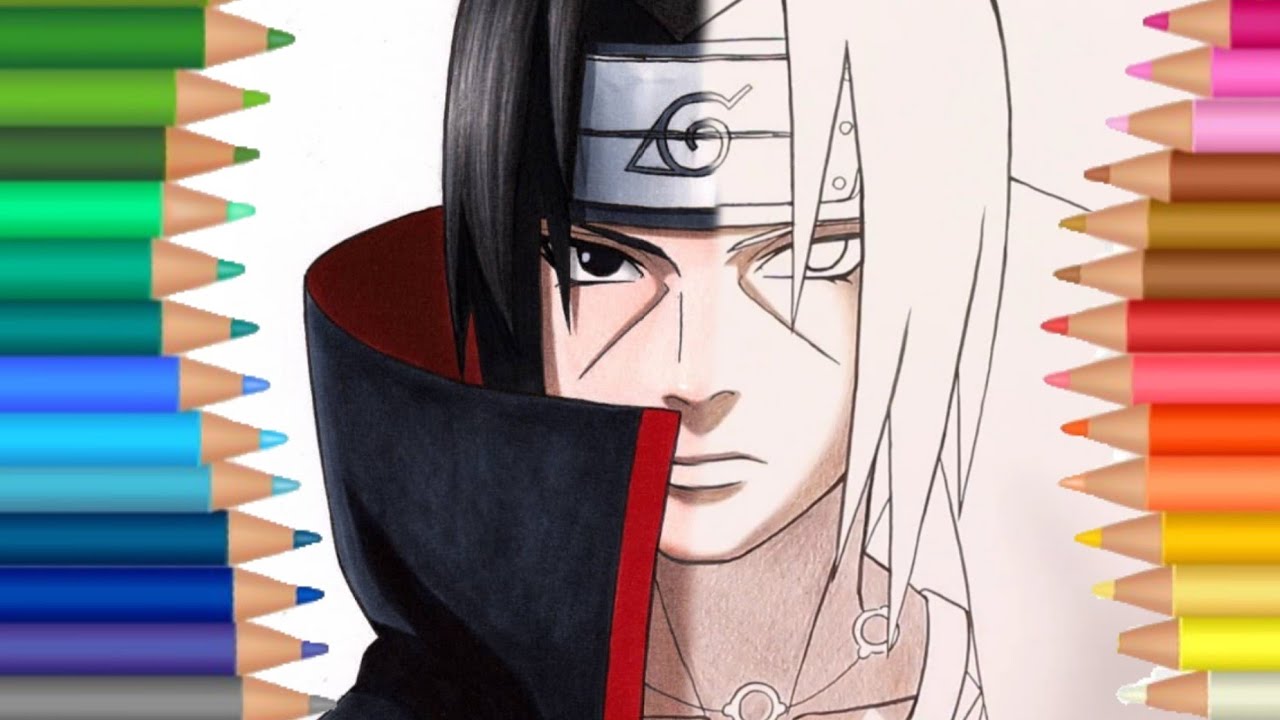 Cómo dibujar a Itachi Uchiha / How to draw Itachi Uchiha - YouTube