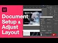 Difference Between Document Setup and Adjust Layout in Indesign
