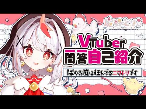 【自己紹介】 Vtuber一問一答自己紹介 / Vtuber Q&A self introduction 【庭野とりぃ / #vtuber 】