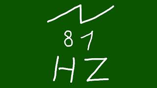 81 hz saw