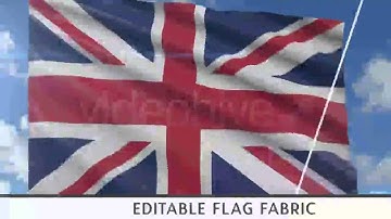 Custom Element 3D Flag After Effects Template