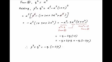 Find relation between p and q if one root of square(x) + px + q = 0 is square of the other.