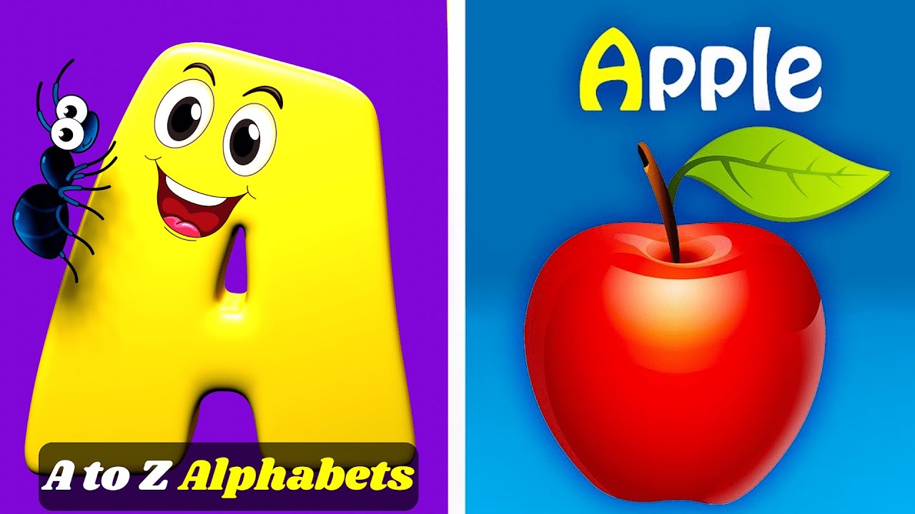 Phonics Song for Kids | A is For Apple B is For Ball | ABC Phonics Song ...
