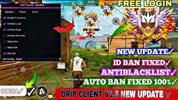 OB 51 UPDATE FREE FIRE NEW DRIP CLIENT v1.5 MOOD MENU NON ROOT/ROOT ALL SERVER WORKING