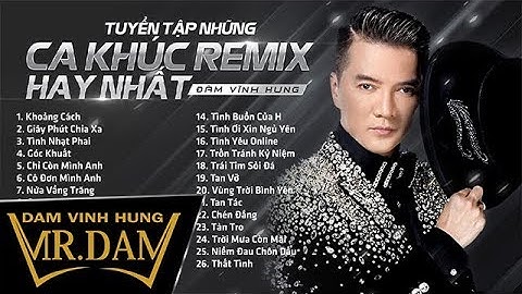 Tuyển Tập Những Ca Khúc Remix 👍 | Đàm Vĩnh Hưng