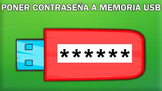Cómo Ponerle Contraseña a Memoria USB #BITLOCKER