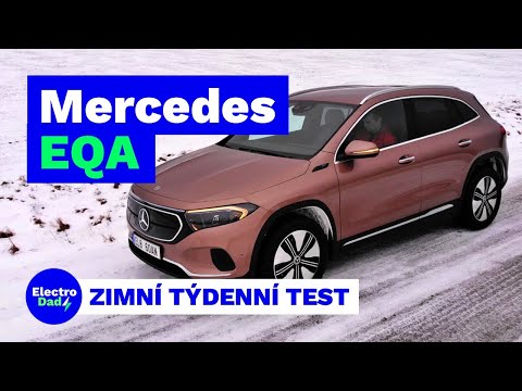 Mercedes-Benz EQA 250 | Jak obstojí luxusní elektrický crossover v zimě? | Electro Dad # 327
