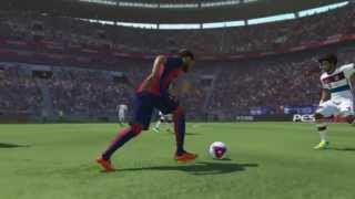 PES 2015 - Barcelona V Bayern Munich Montage