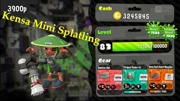 Splatoon 2 Weapon Fun Kensa Mini Splatling