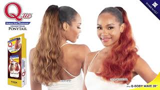 バッグ ponytail Que Drawstring Ponytail - Q-body Wave 20