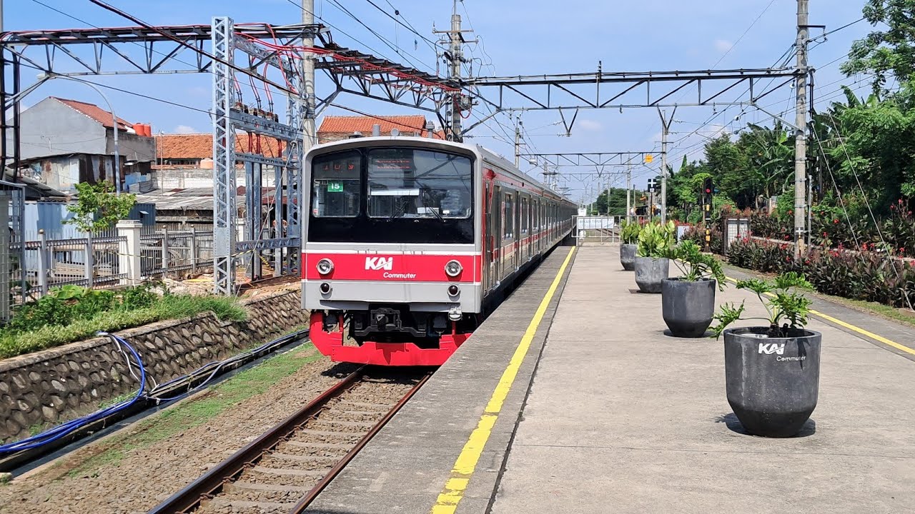 KUMPULAN KRL COMMUTER LINE DI STASIUN BEKASI TIMUR ! JR 205 MUSASHINO, JR 204, CLI-125, CC 206