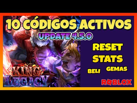 ⚔️ NUEVO CODIGO activo de KING LEGACY ⚔️ Update 4.5.2