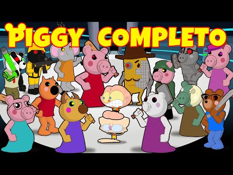 Mongo e Drongo em Piggy do Roblox Completo - Todos os 12 Episódios de Piggy em desenho animado