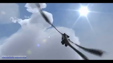 Lightwave 11.6.1 Baked Hypervoxel Clouds test