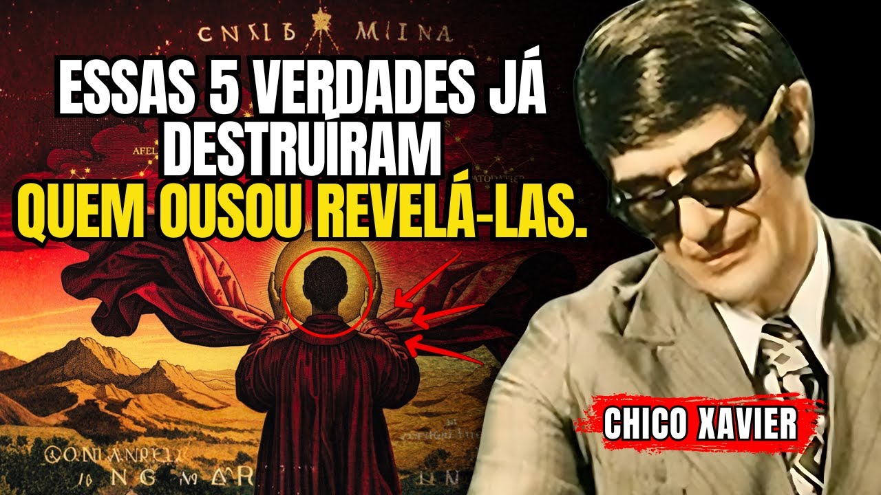 Se você está despertando espiritualmente, Chico Xavier alertou: nunca revele essas 5 lições da alma.