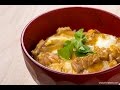 とろとろ卵の親子丼の作り方 の動画、YouTube動画。