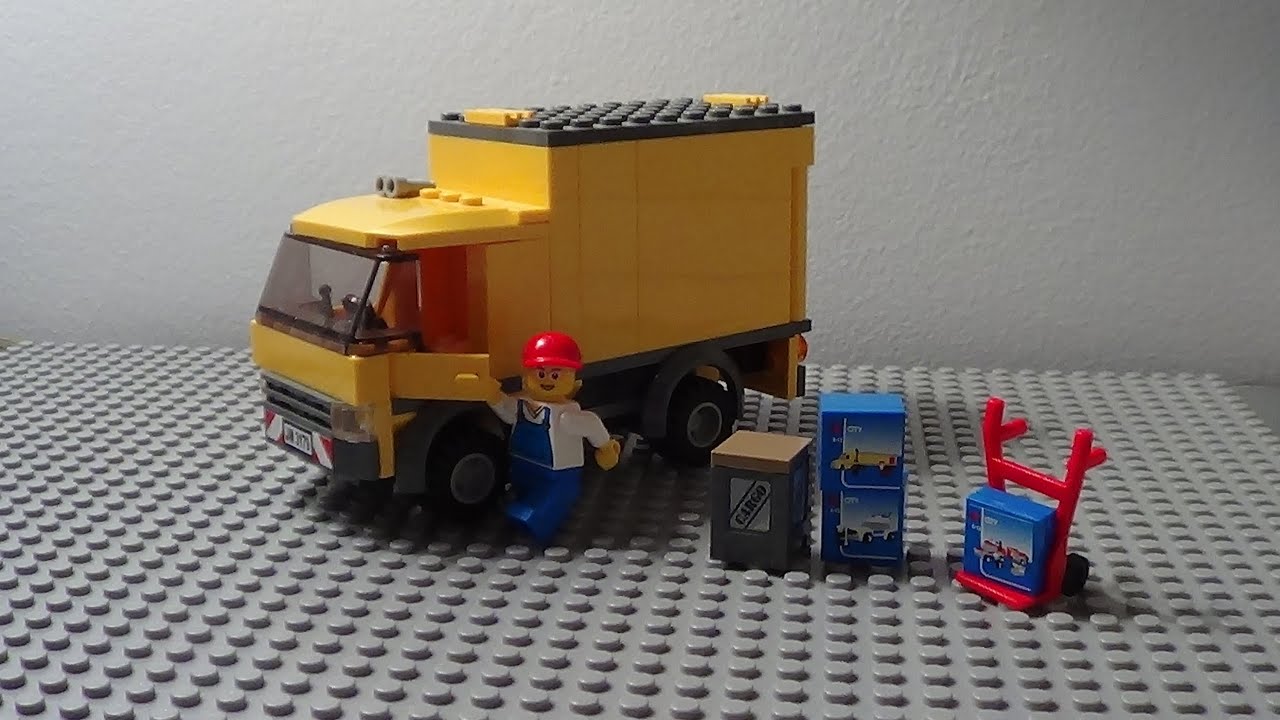 LEGO Delivery Truck (MOC) - YouTube