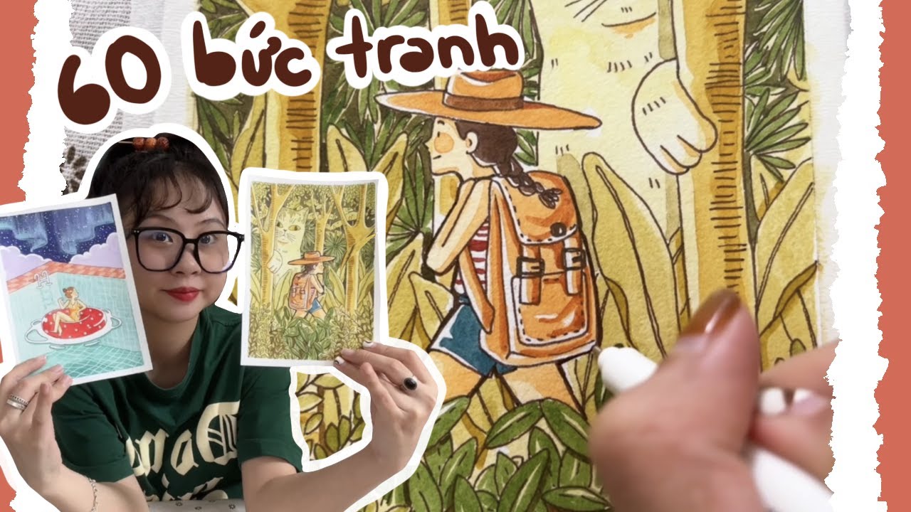 Tiếp tục SERIES 60 BỨC TRANH TREO TƯỜNG | Beisme - youtube
