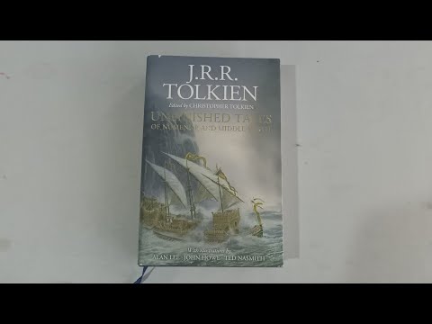Unfinished Tales of Númenor and Middle-Earth by J.R.R Tolkien - Hardcover Illustrated edition