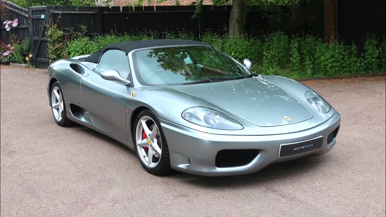 2001 Ferrari 360 Spider F1 RHD