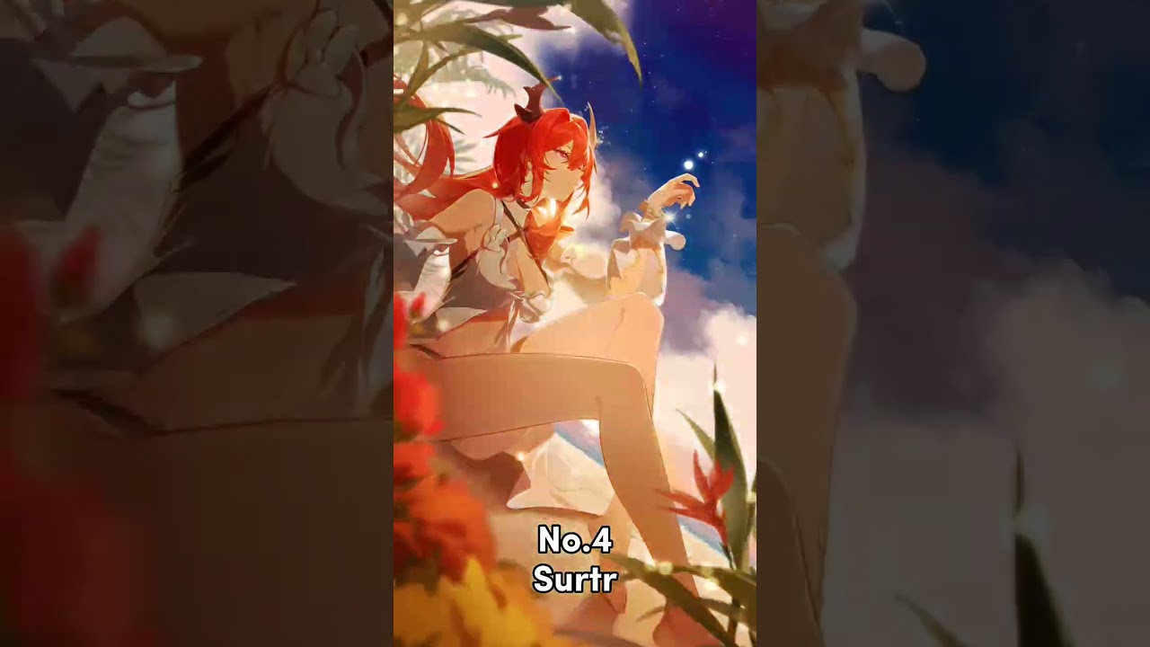 TOP 7 Beautiful woman [Arknights]