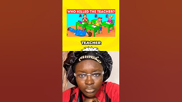 CAN YOU TELL WHO KILLED THE TEACHER?🫣🤯onlysmart people #brainteasers #quiz #riddles #puzzle #viral