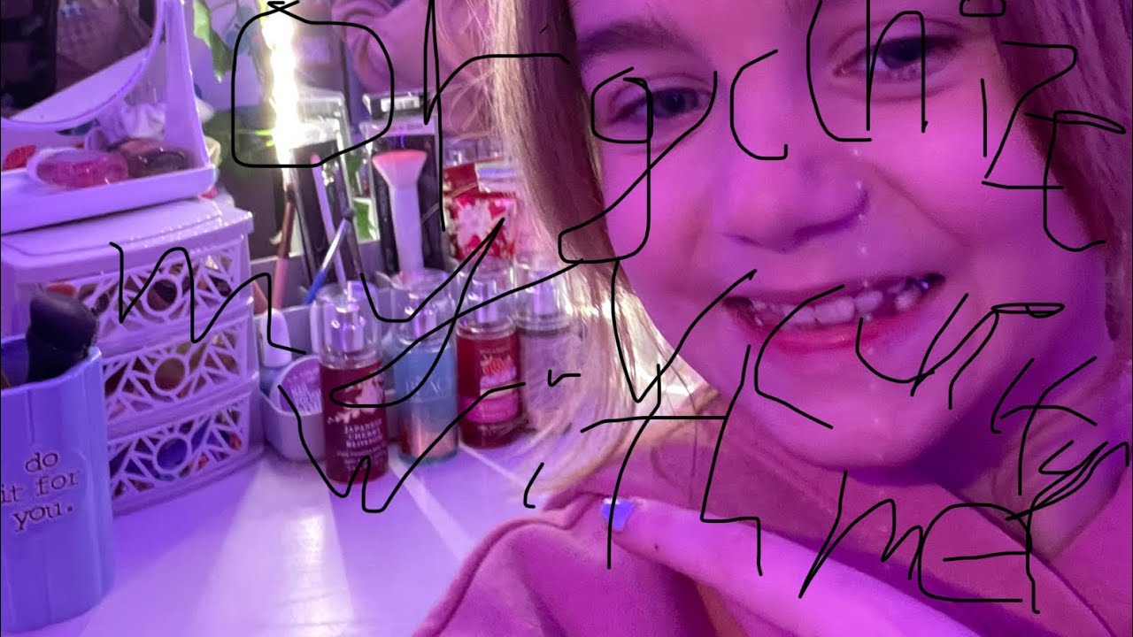 Organize my vanity with me YouTube