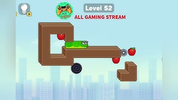 Snake Puzzle Slither To Eat Level 52 Gameplay 