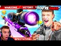 I SPECTATED A TRASH TALKING KID & INVITED HIM on WARZONE! 😂(HE ROASTED ME!)