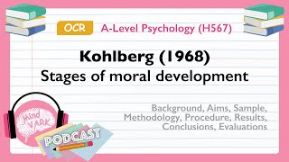 Podcast: Kohlberg (1968) Stages of moral development