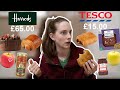 Harrods vs tesco food test shocked