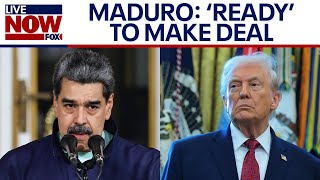 Venezuela's Maduro open to 'serious' talks with US on drugs, oil