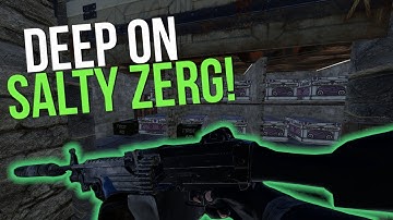 Rust - GOING DEEP on a SALTY ZERG for ALL THEIR LOOT! (Part 1/3)