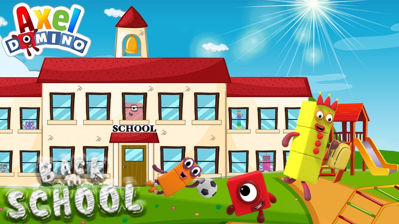 Numberblocks Back to School part3