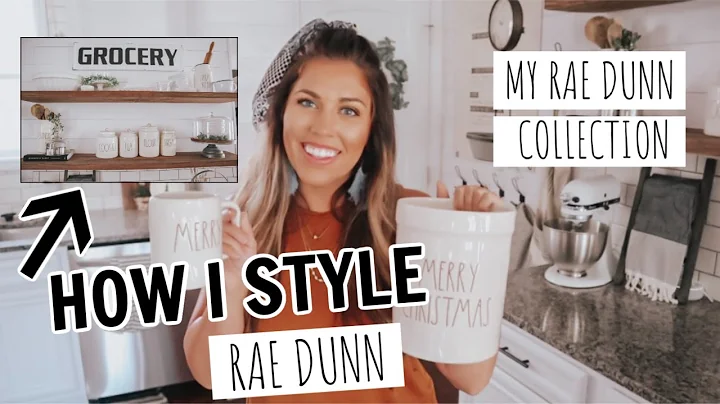 HOW I STYLE RAE DUNN POTTERY + MY RAE DUNN COLLECTION | MODERN FARMHOUSE HOME DECOR INSPO