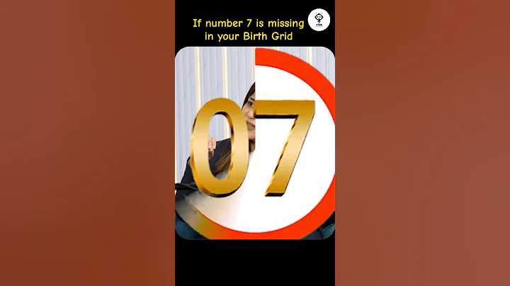 If number 7 is missing in your Birth Grid, den do this remedy #7number #numerology #missingnumber