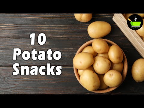10 Best Potato Snacks Recipes | Aloo Snacks | Teatime Snacks | Evening Snacks | Quick & Easy Snacks | She Cooks