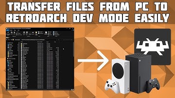 Xbox Series Retroarch PC Mapped Network Drive! [Transfer Files From PC to Retroarch on Xbox]