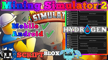 MINING SIMULATOR 2 New Mobile Executor | Auto Mine | Auto Hatch | Work On All Area