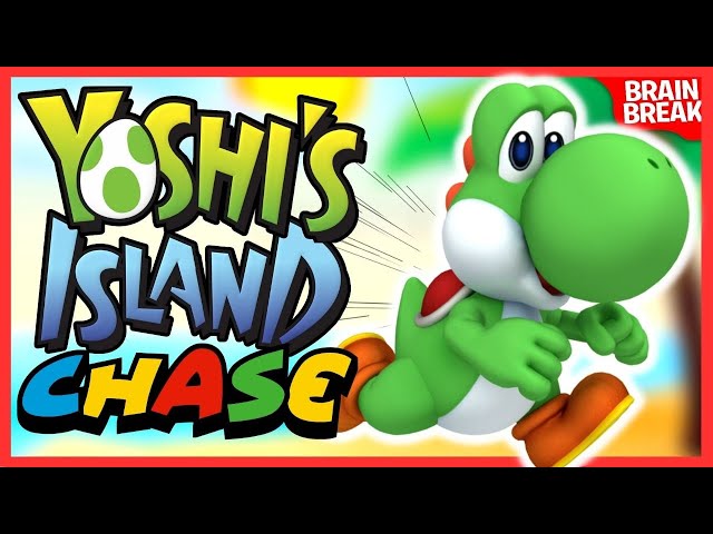 Yoshi's Island Chase | Mario Run | Brain Break | Freeze Dance | Just Dance class=